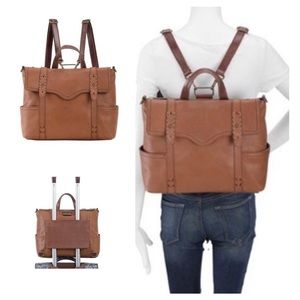 The SAK Heritage Leather Convertible Backpack